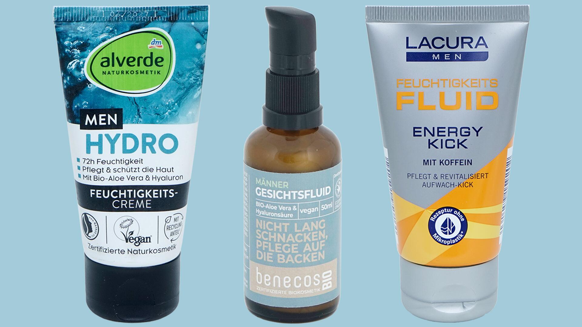 Gesichtscremes für Männer im Test: Wir haben 22 Produkte überprüft.