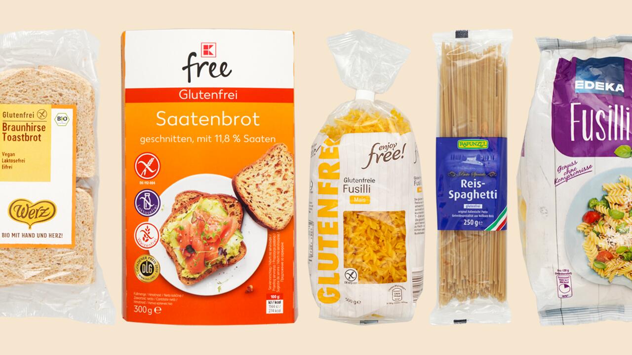 Glutenfreie Lebensmittel im Test: Welche sind empfehlenswert?