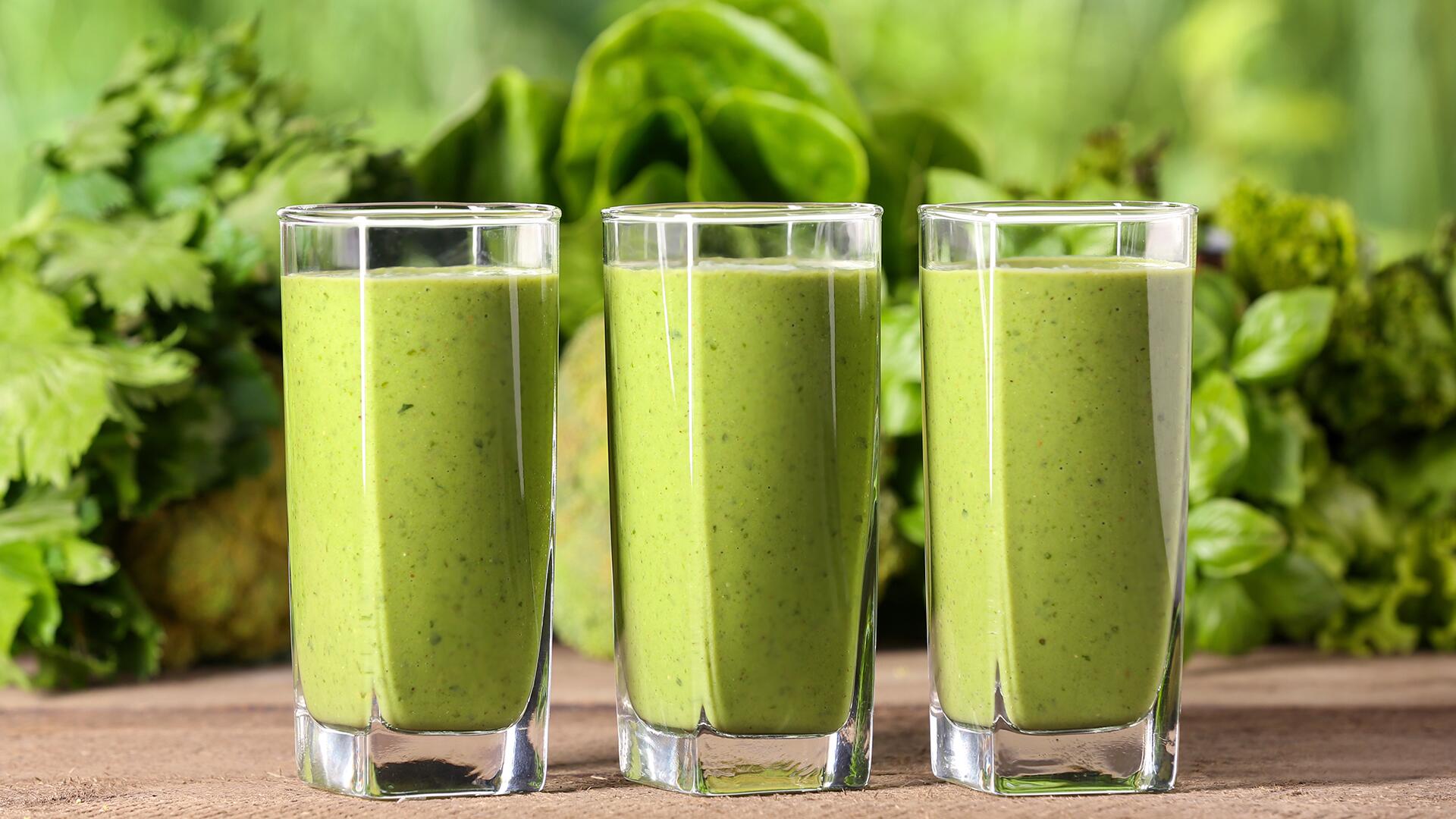 Grüne Smoothies: Wir zeigen leckere Rezeptideen.