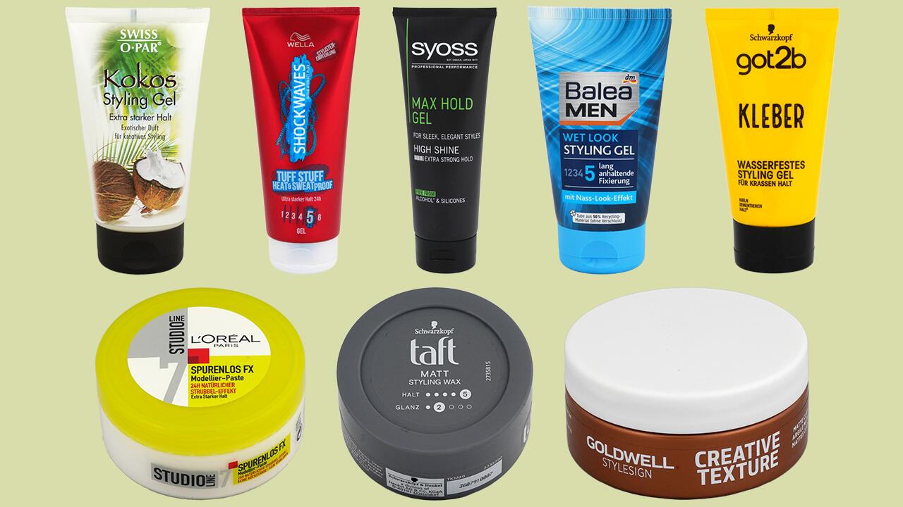 Haarwachs, Haargel & Co. im Test: Welche Produkte sind empfehlenswert?