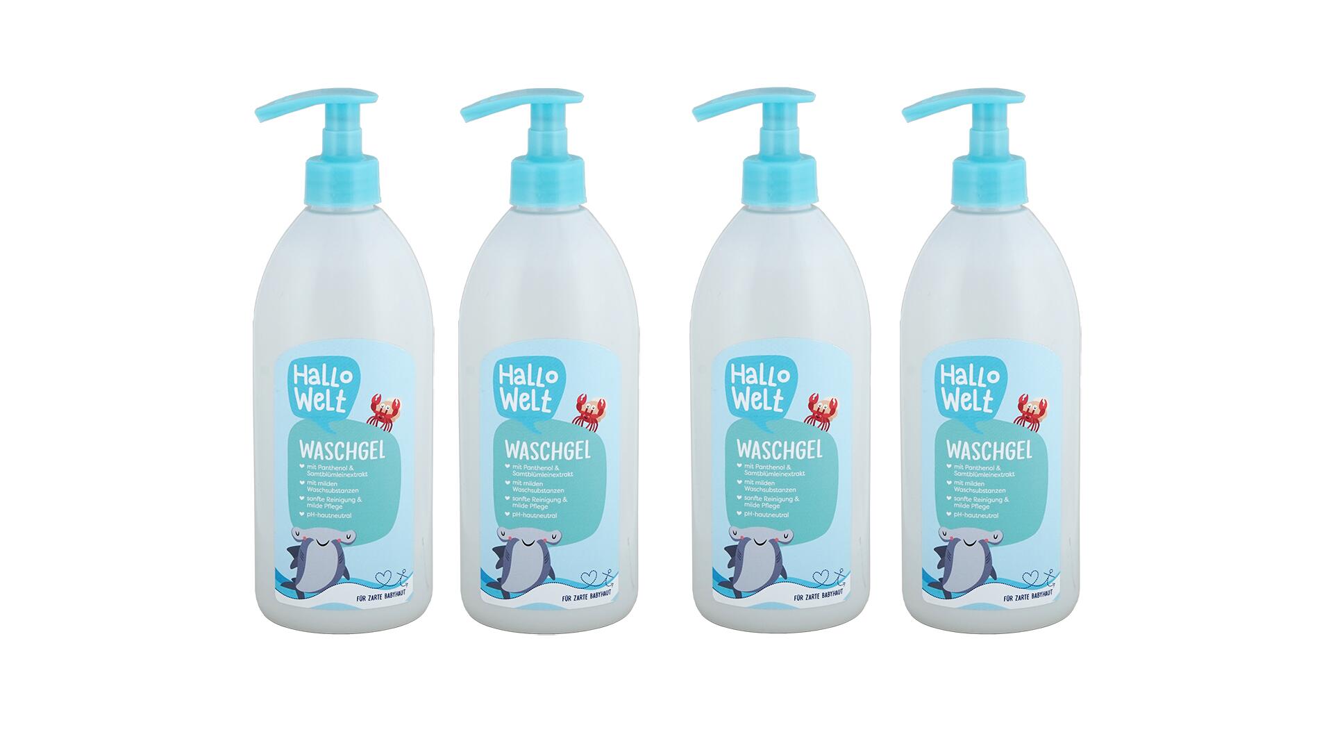 Hallo-Welt-Waschgel jetzt mit Rezyklat in der Verpackung