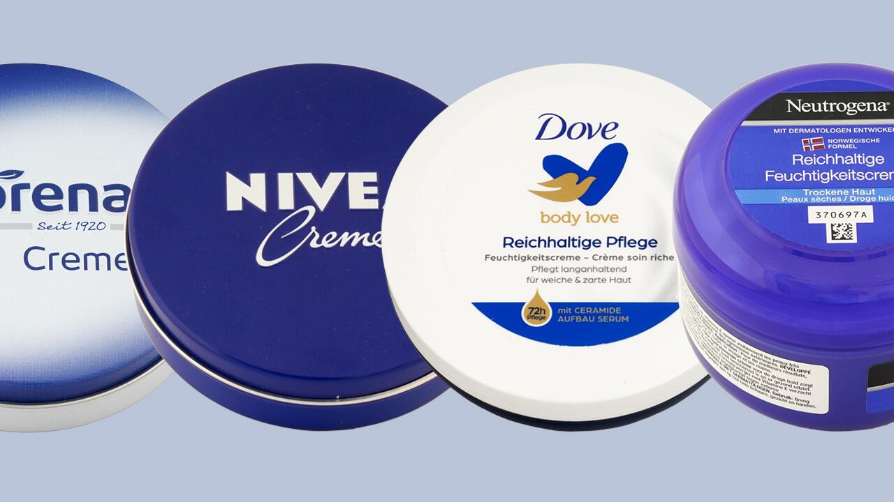 Hautcreme-Test: Wie gut sind Nivea, Neutrogena & Co.?