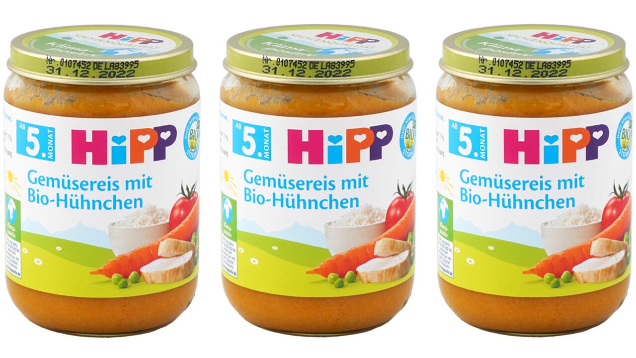 Hipp-Babybrei im Test: Wie schneidet der Gemüsereis mit Bio-Hühnchen ab?