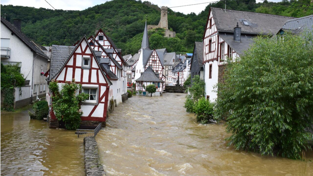 Hochwasser wie im Juli wird in Deutschland häufiger auftreten.