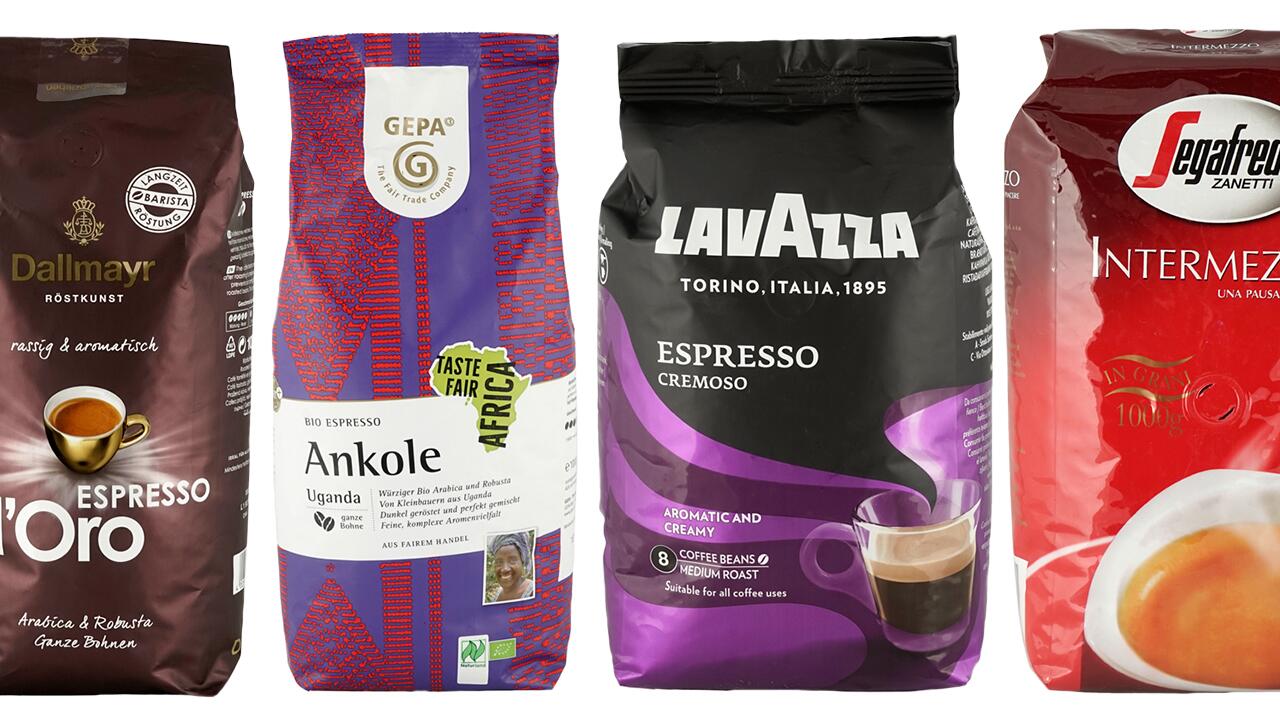 Im Kaffeebohnen-Test bewerten wir konventionelle und Bio-Espressobohnen.