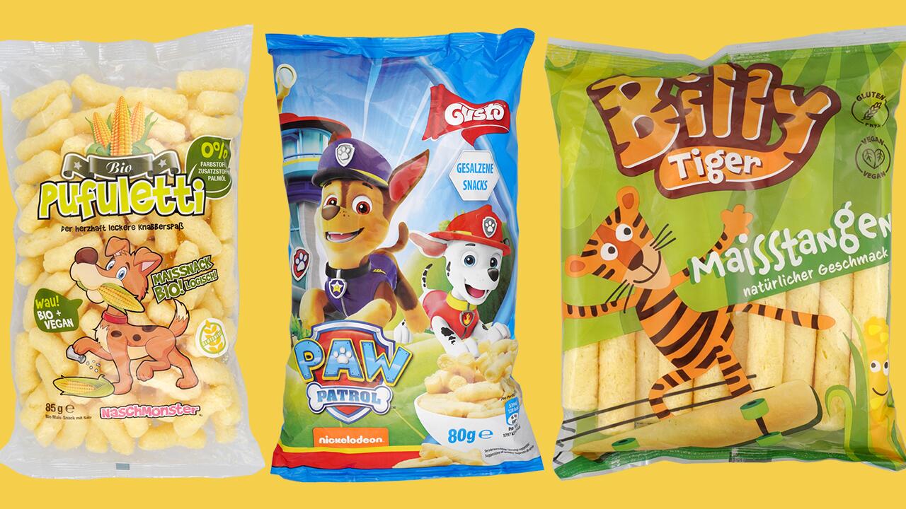 Maisstangen & Co.: Schimmelpilzgifte in vielen Mais-Snacks - ÖKO-TEST