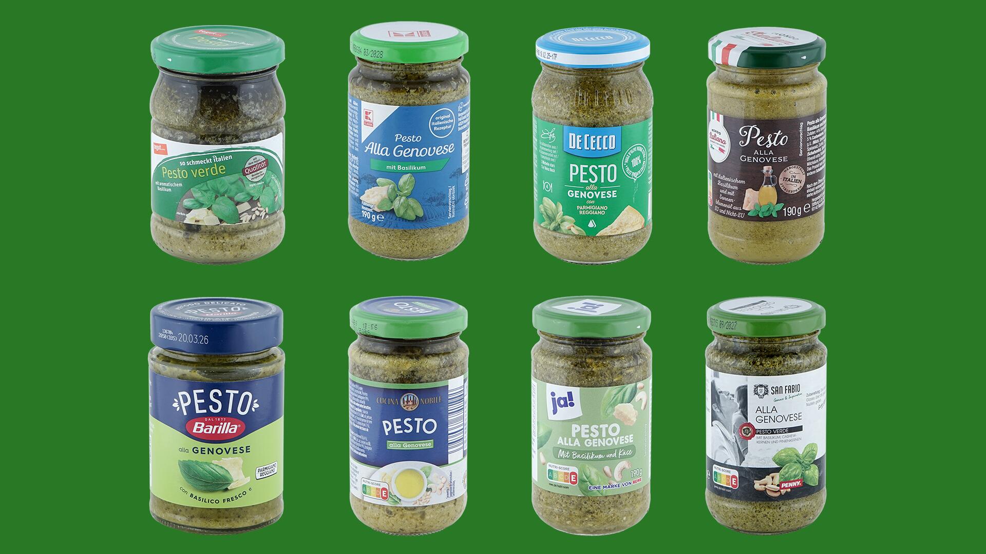 Pesto-Test: Viele enthalten Mineralöl und Pestizide