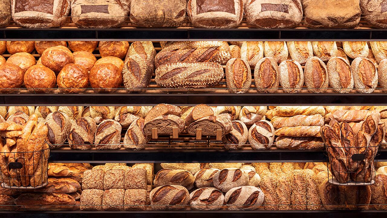 In deutschen Bäckereien haben Verbraucher eine große Auswahl an unterschiedlichsten Brotsorten.