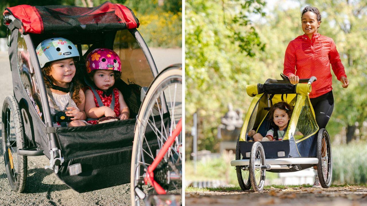 Kinderfahrradanhänger im Test: Wir haben acht Hänger überprüft. 