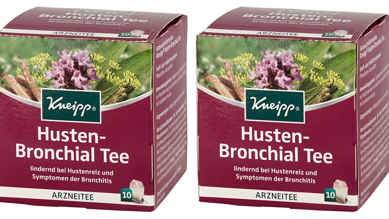 Kneipp Husten- und Bronchialtee: Das Produkt überzeugt im Test nicht. 