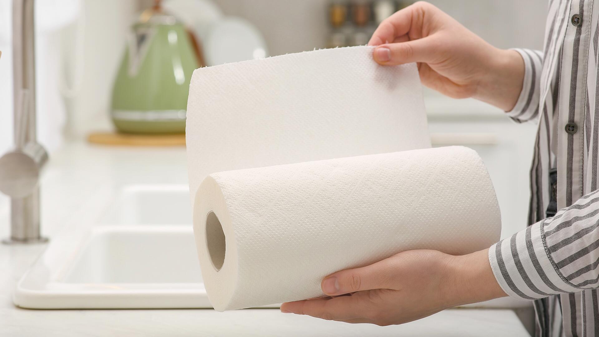 Küchenpapier ist praktisch – aber leider nicht ökologisch. 