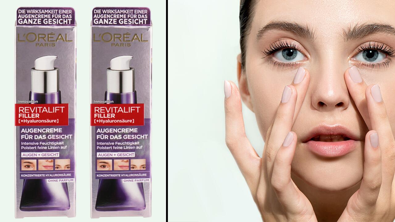 L‘Oréal Revitalift Filler Augencreme für das Gesicht: Wie schneidet das Produkt im Test ab?