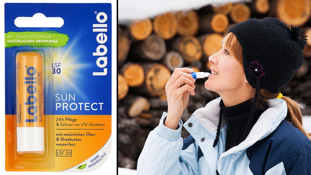 Labello Sun Protect Lippenpflegestift im Test: Die Lippenpflege gehört zu den überprüften Produkten, die durchfallen.