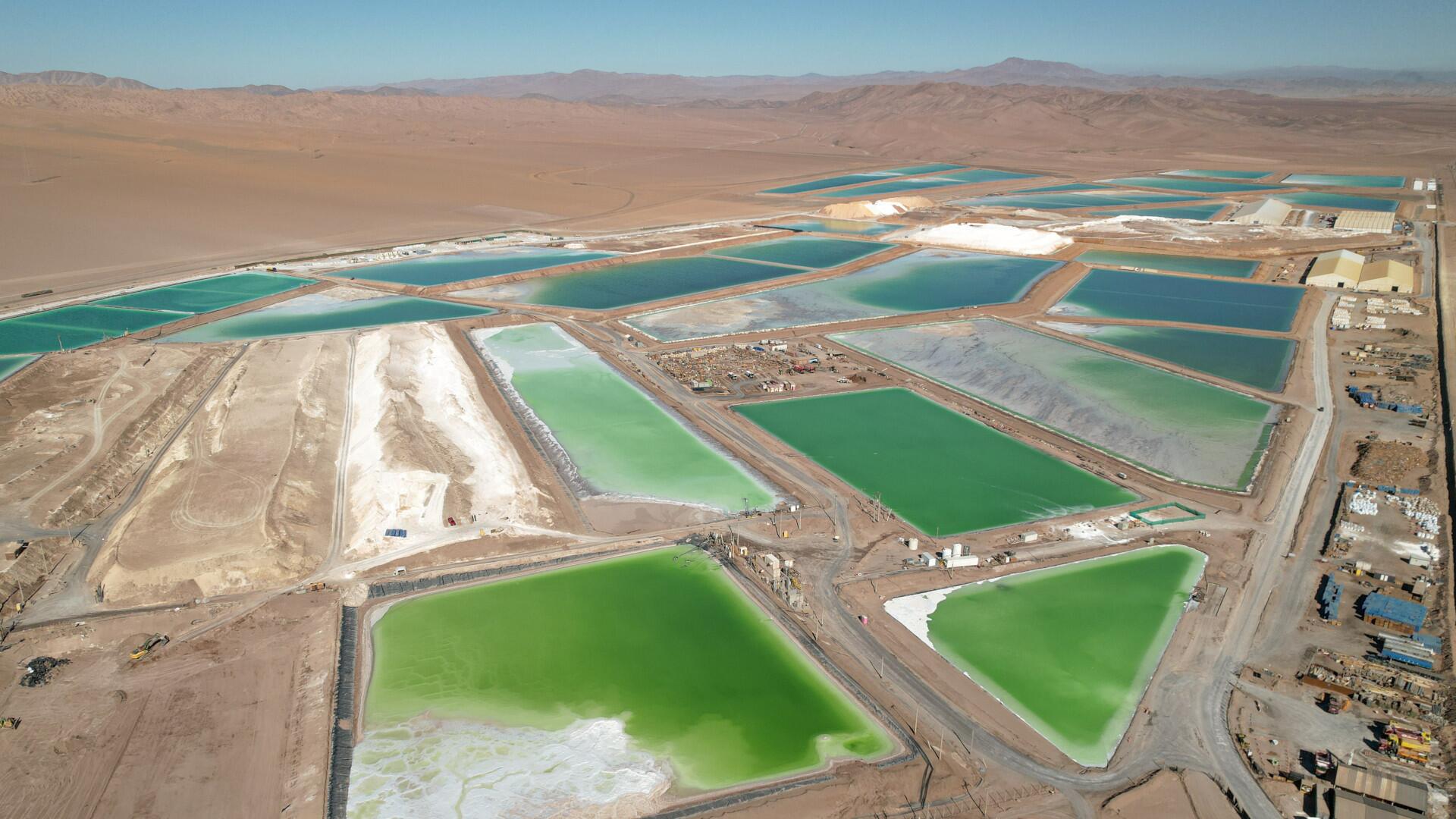 Lithium wird vor allem in Südamerika wie in Chile abgebaut.