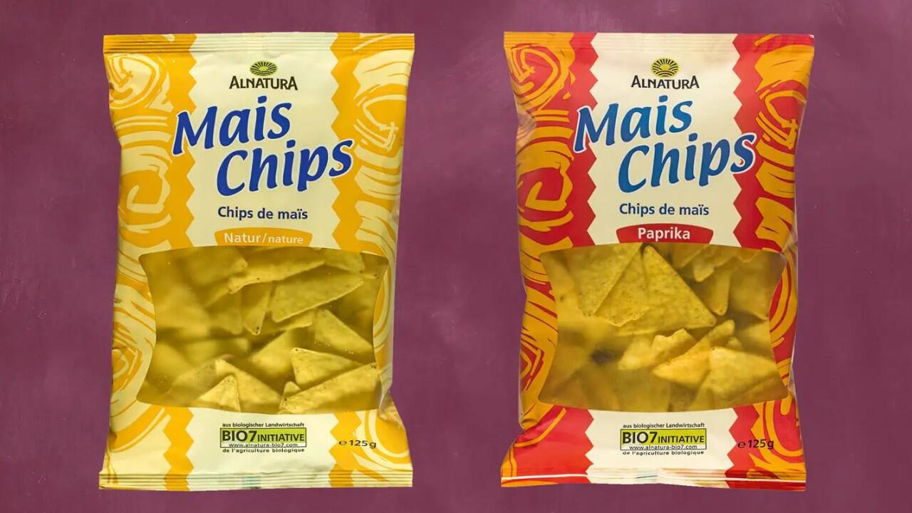 Mais-Chips on Alnatura werden zurückgerufen.