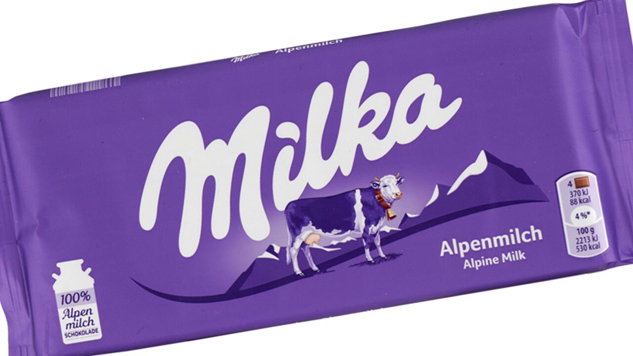 Milka Alpenmilch im Test: Die Schokolade gehört zu den Produkten im Test, die durchfallen.