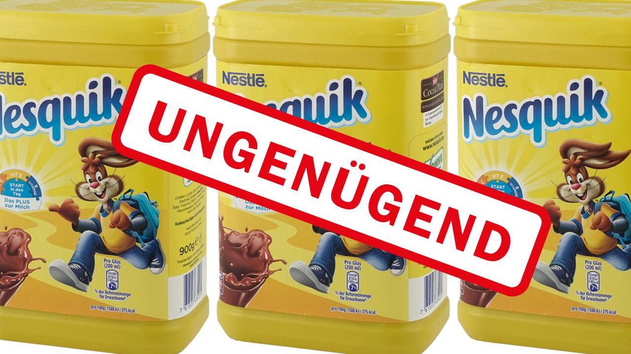 Mineralöl stark erhöht: Nestlé Nesquik schockt im Test