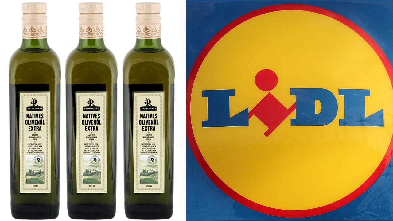 Mineralöl und schlechter Geschmack: Lidl-Olivenöl schmiert im Test ab Mineralöl und schlechter Geschmack: Lidl-Olivenöl schmiert im Test ab