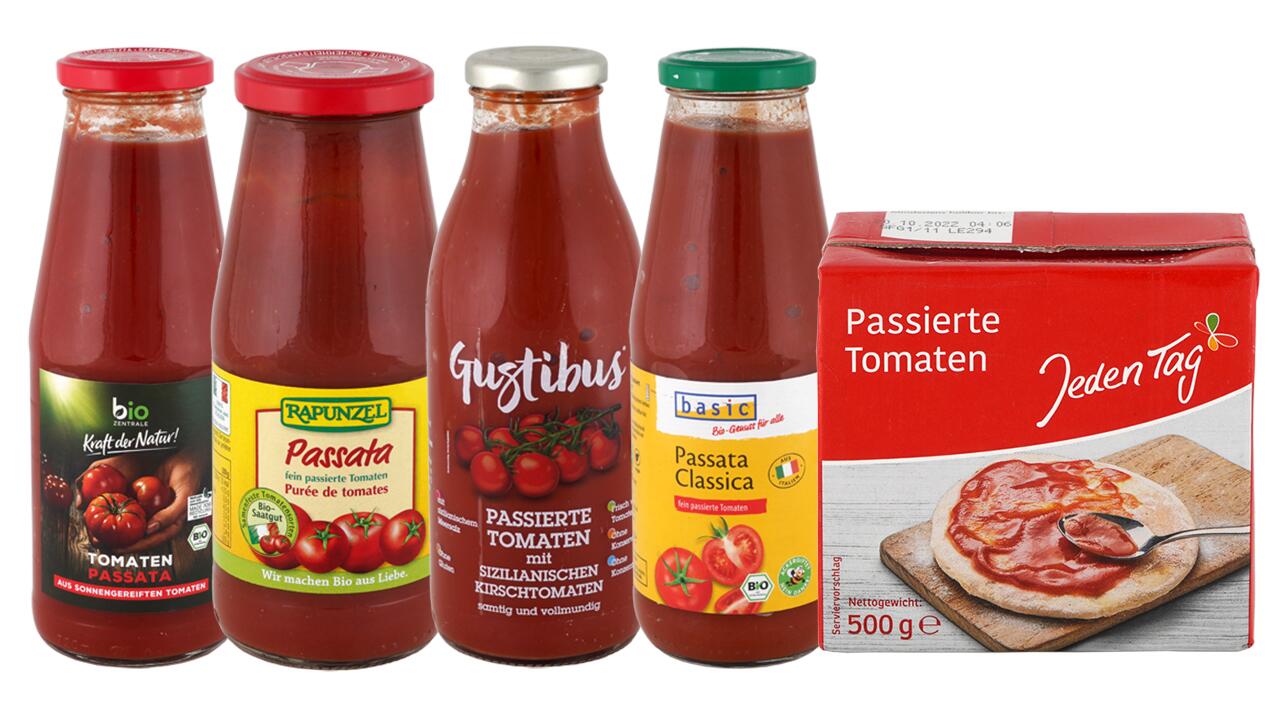 Nach Test: Passierte Tomaten teils verbessert