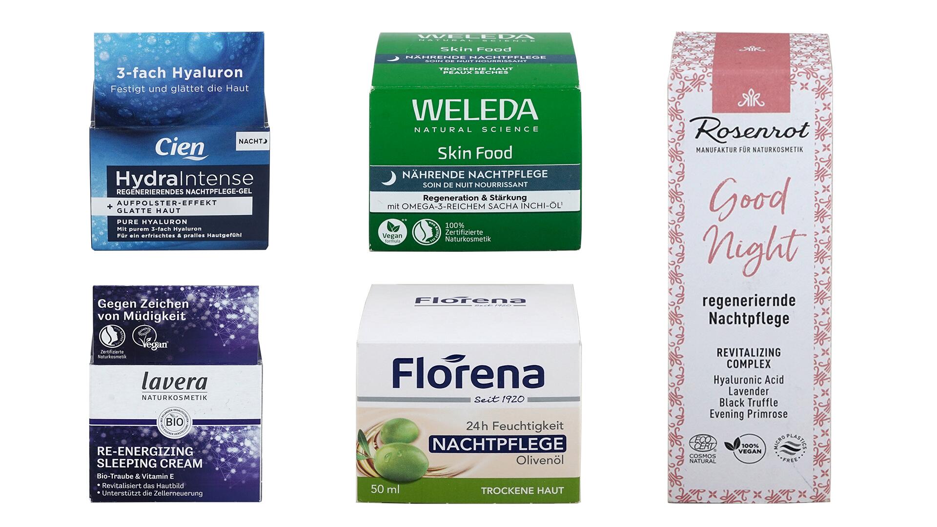 Nachtcremes im Test: Wir haben 20 Produkte getestet.