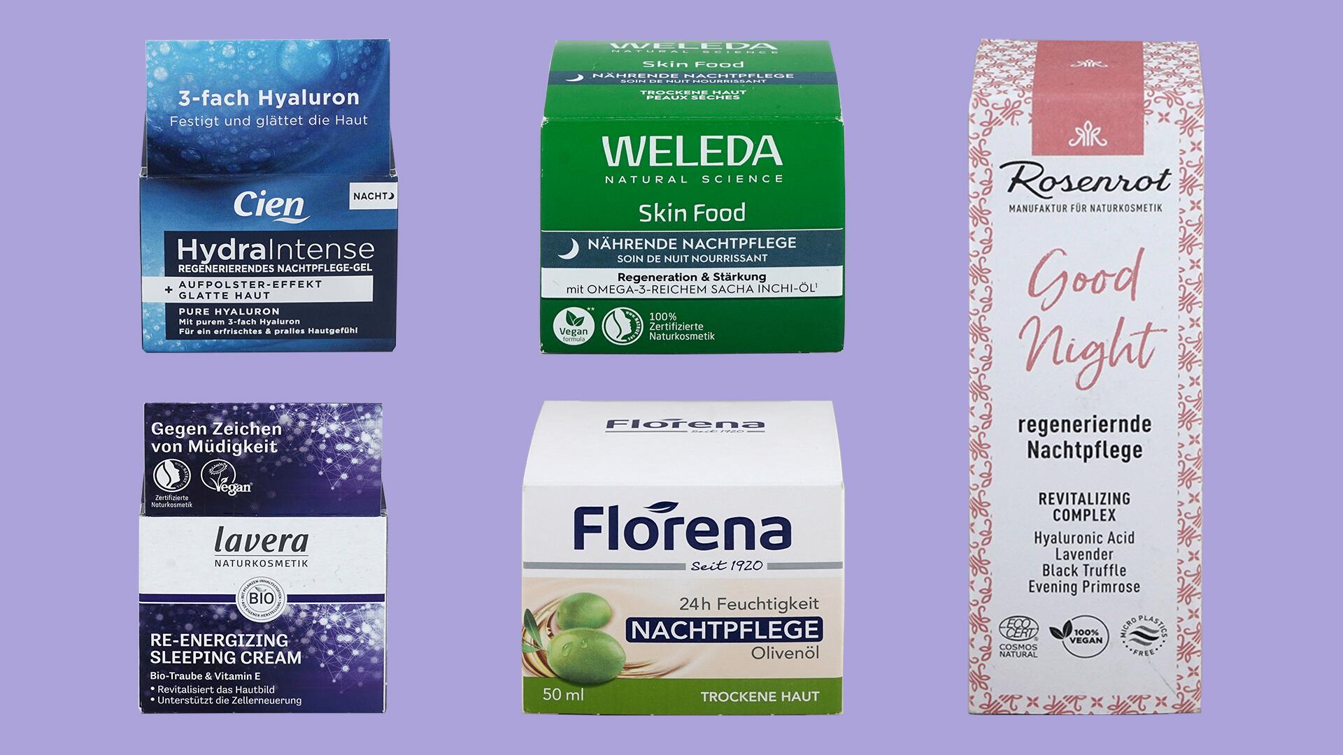 Nachtcremes im Test: Wir haben 20 Produkte überprüft.