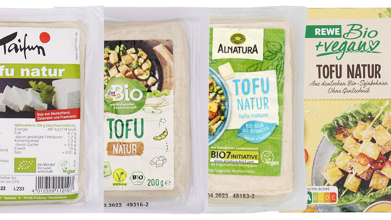 Naturtofu-Test: So schlagen sich Taifun, Rewe & Co.