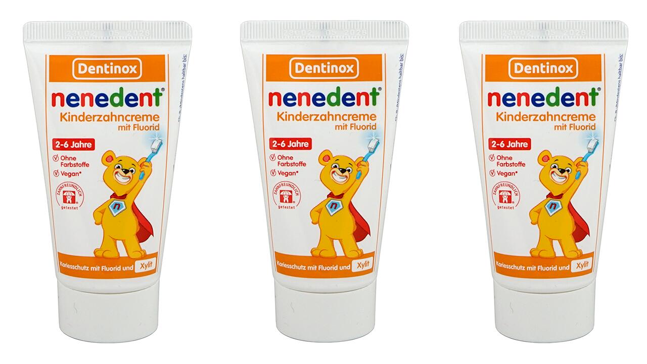 Nenedent-Kinderzahncreme jetzt "gut"