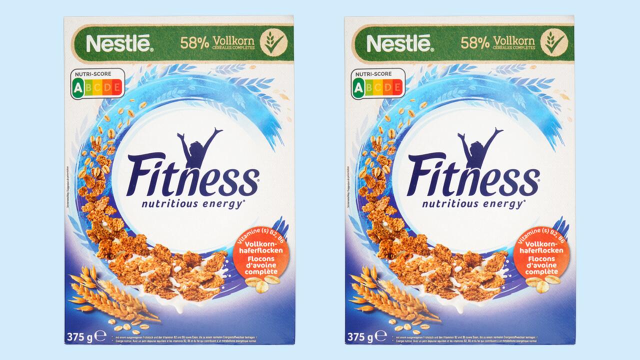 Nestlé Fitness 58% Vollkorn im Test: Das Produkt gehört zu den Frühstücksflocken, die durchfallen.