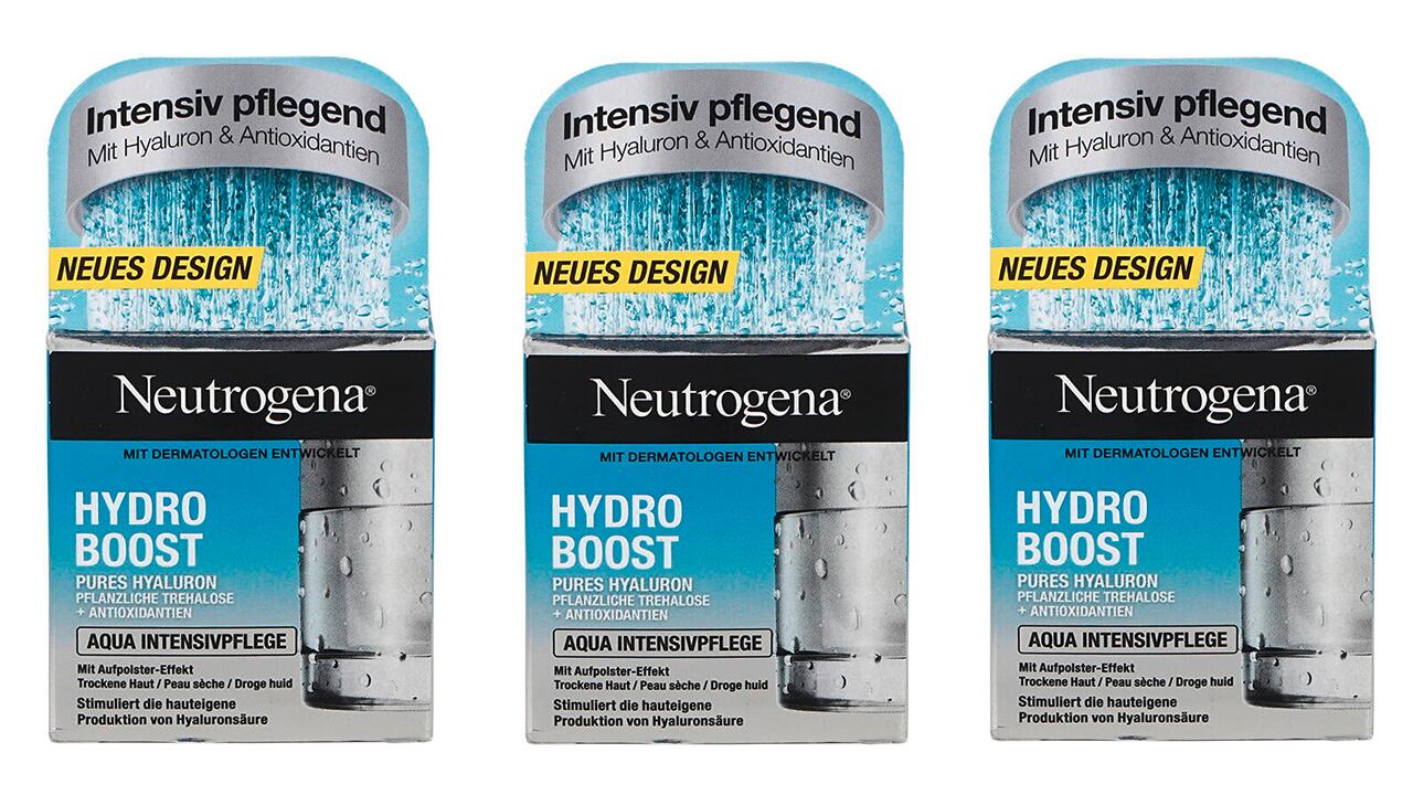 Neutrogena-Hydro-Boost-Gesichtscreme fällt im Test durch