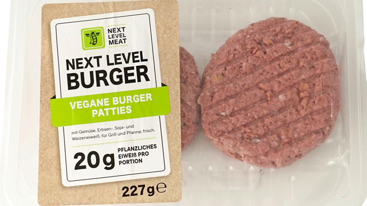 Next Level Burger von Lidl: Das Produkt gehört zu den Burgern im Test, die nicht überzeugen.