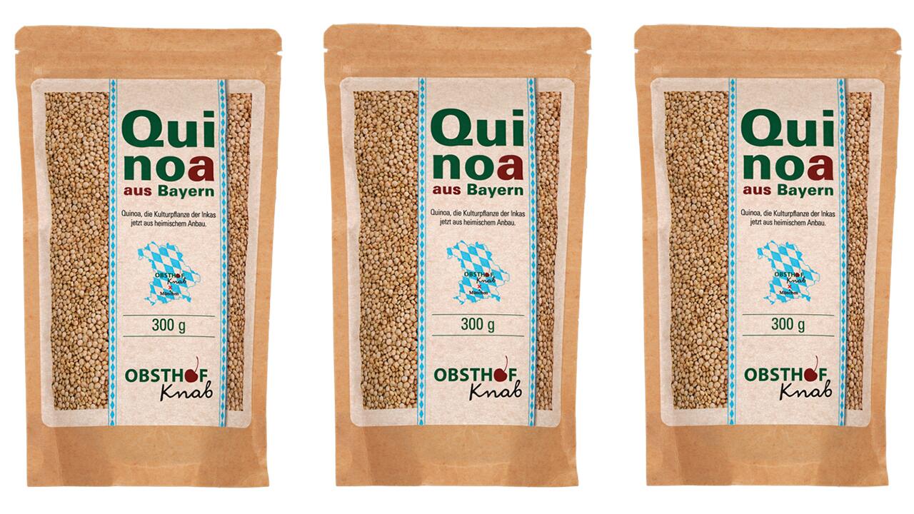 Obsthof-Quinoa nun ohne Mineralrückstände