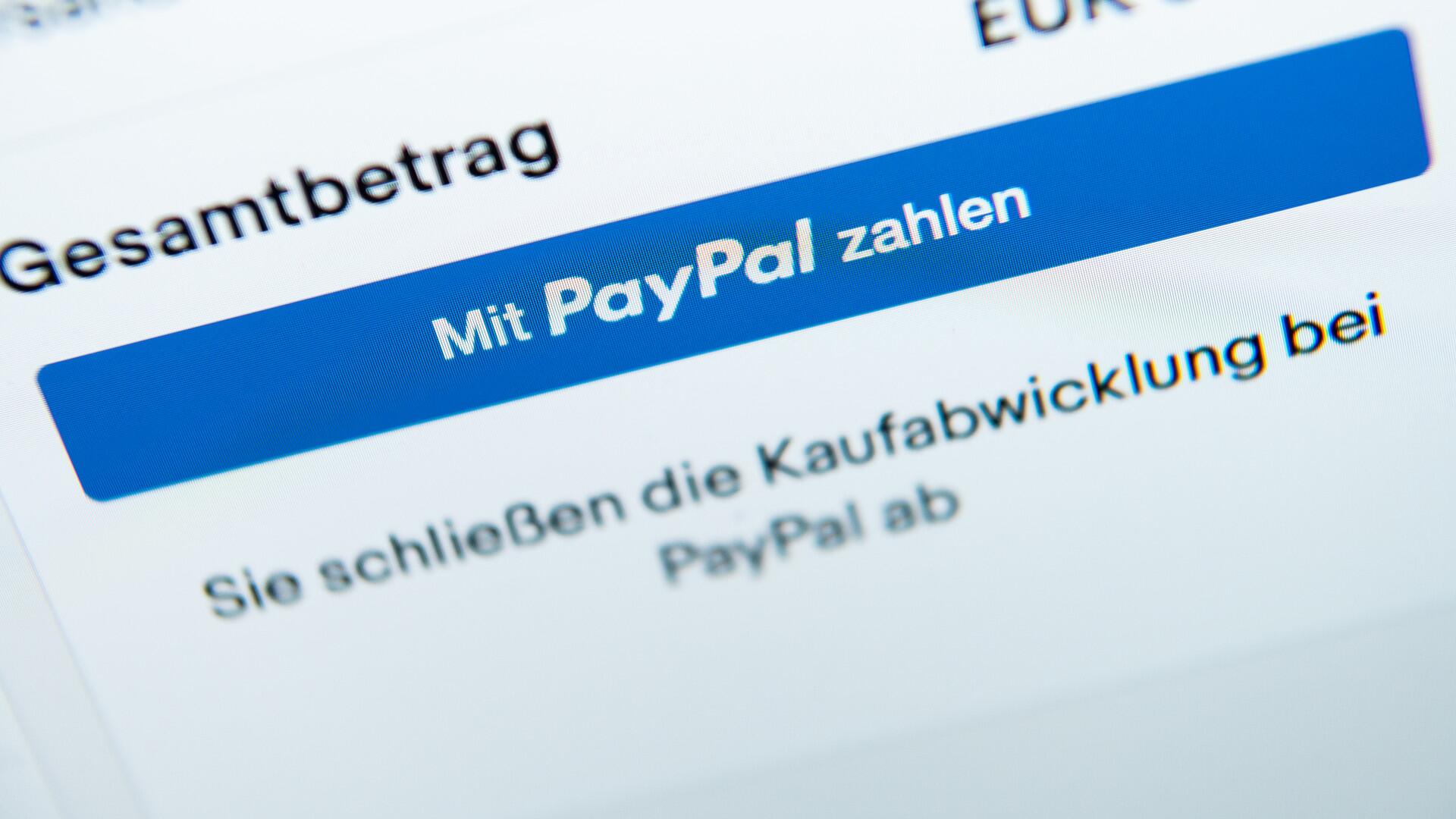 Online mit PayPal bezahlen