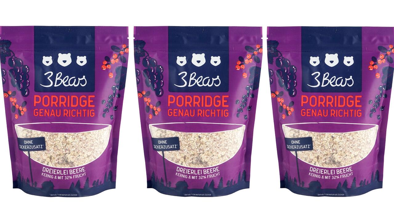 Pestizide und Mineralöl: 3 Bears-Porridge fällt im Test durch 