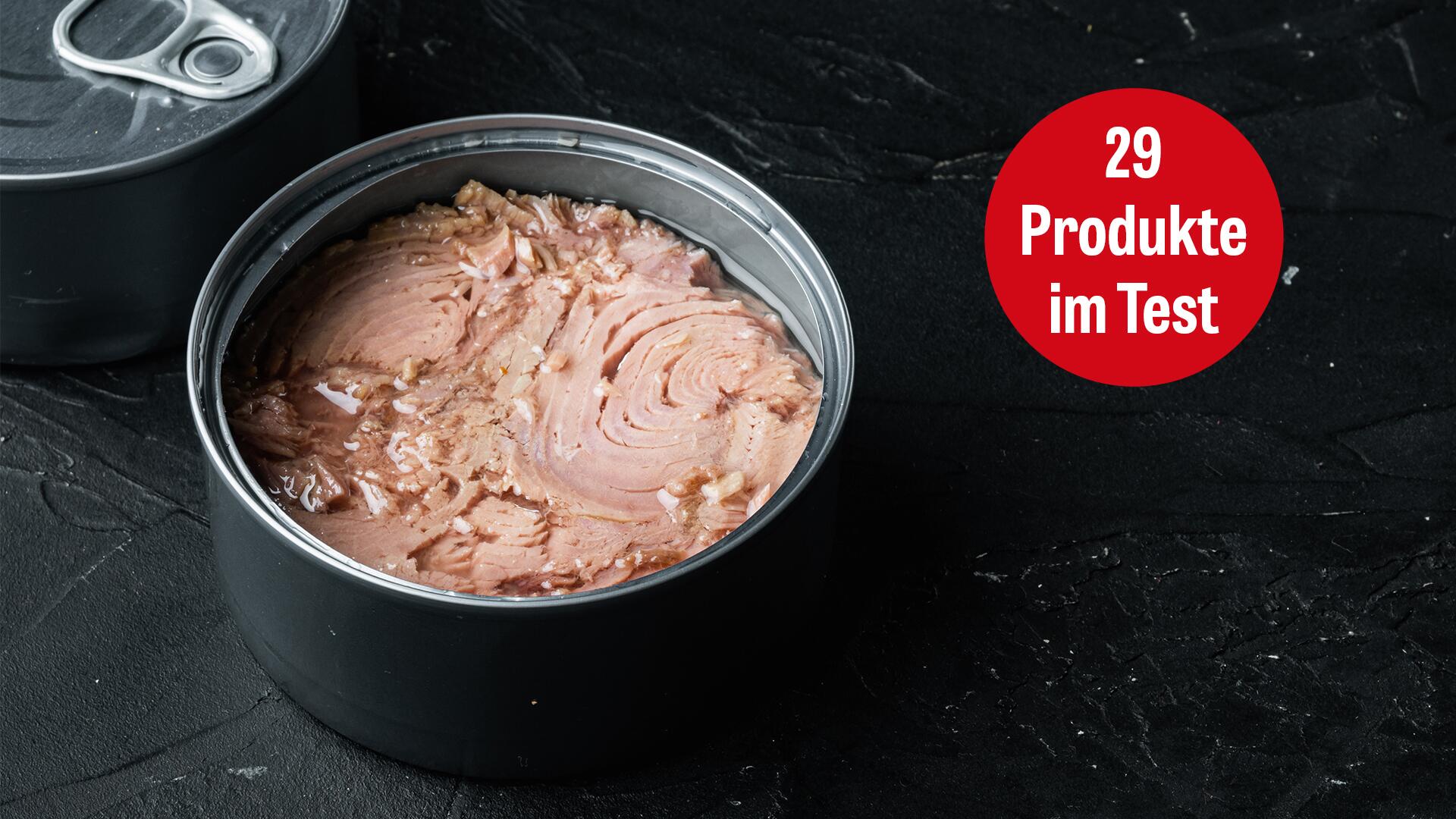 Quecksilber in Thunfisch: Wir haben 29 Dosen auf Quecksilber und Methylquecksilber analysieren lassen.