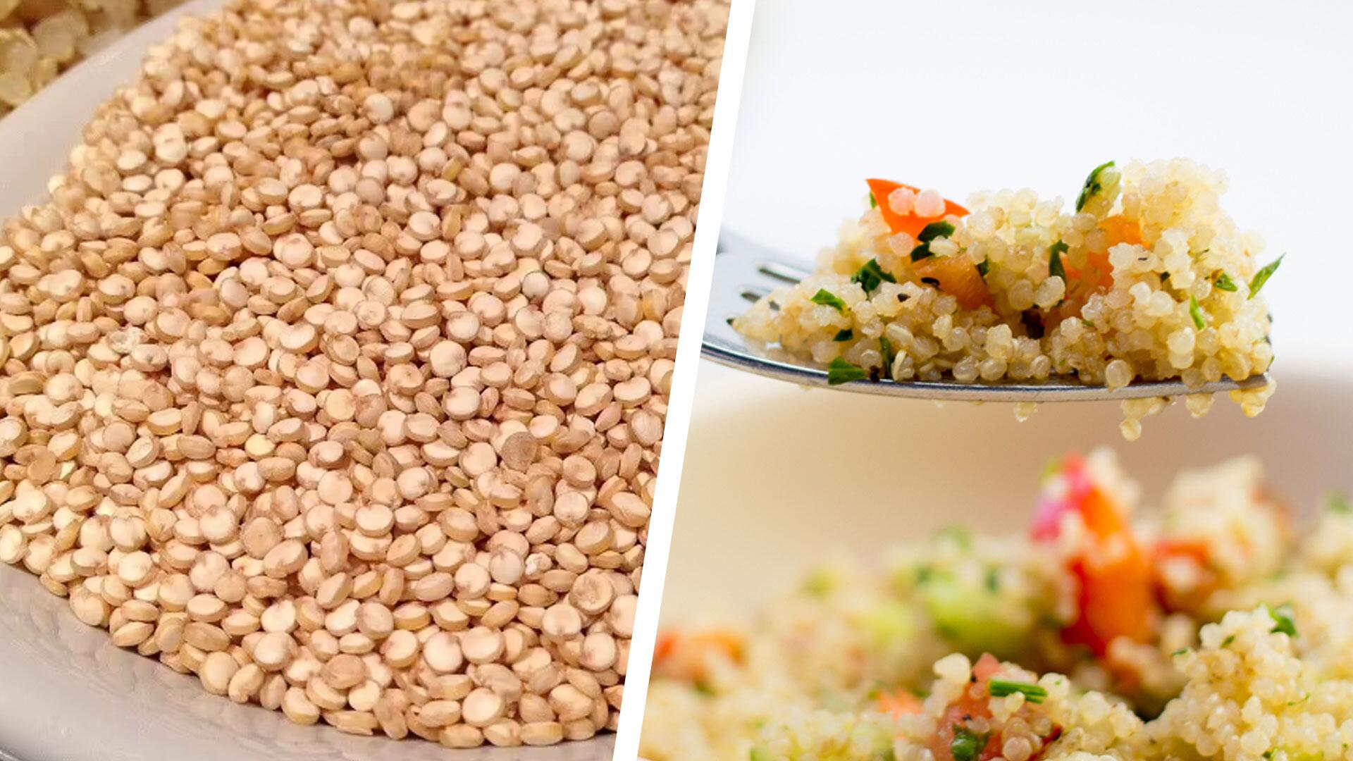 Quinoa schmeckt toll zu Gemüse, aber ist Quinoa auch glutenfrei?