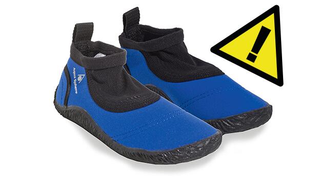 Reaktionen: Kinderschwimmschuh Aqua Sphere Beachwalker Junior Black/blue