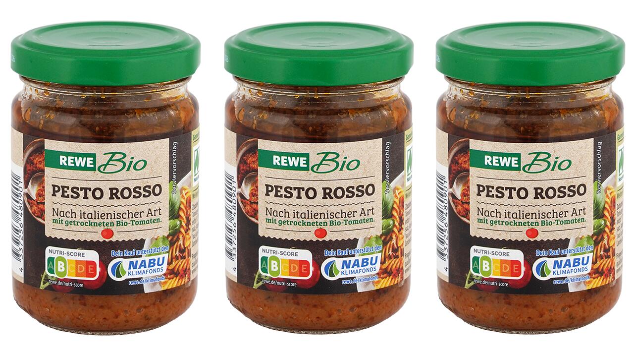 Rewe-Bio-Pesto im Test "ungenügend" – Schimmelpilzgift und BPA entdeckt