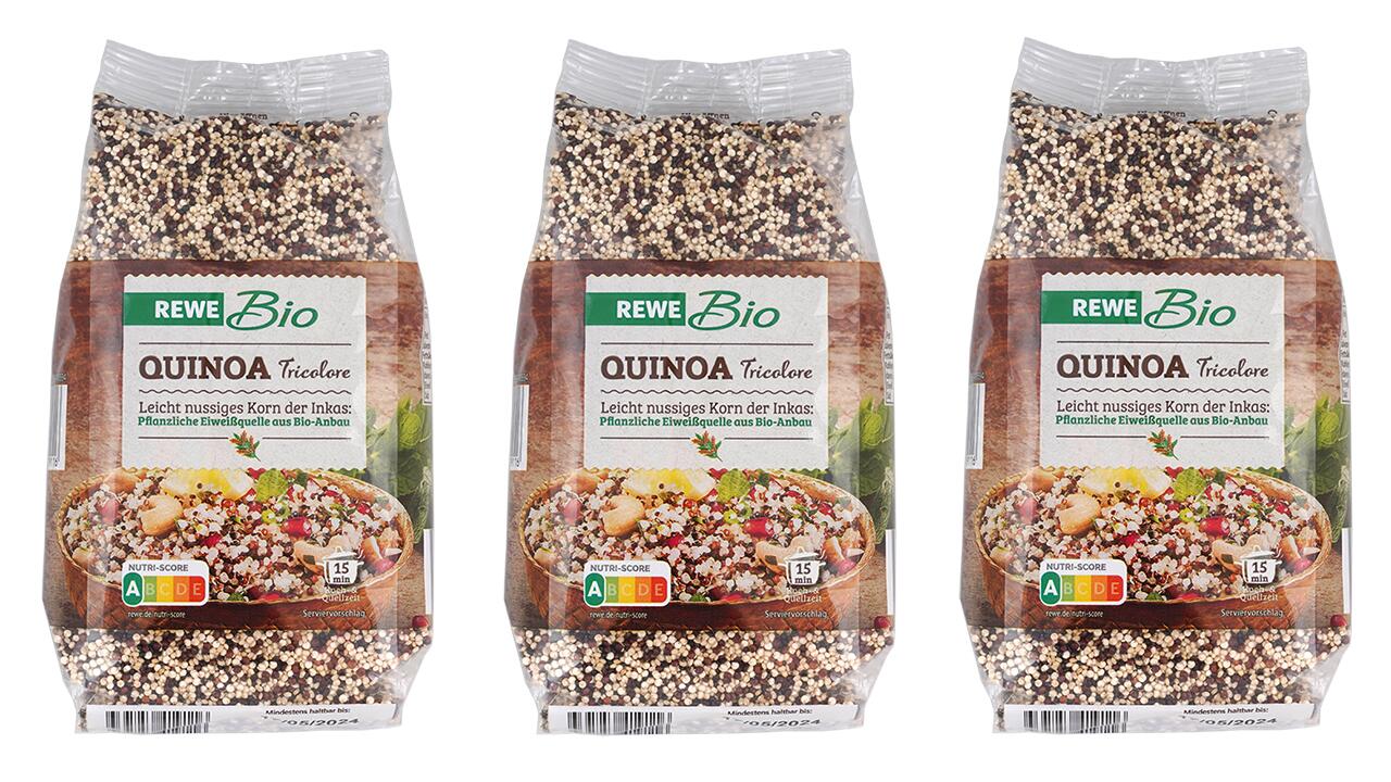 Rewe Bio Quinoa nun mineralölfrei