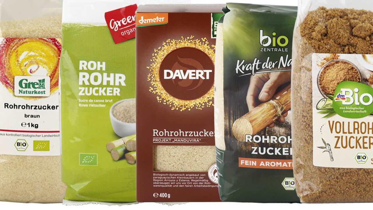 Rohrzucker im Test: Bio bedeutet noch nicht fair gehandelt