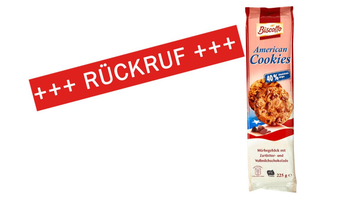 Rückruf bei Aldi: Betroffen sind Schoko-Cookies