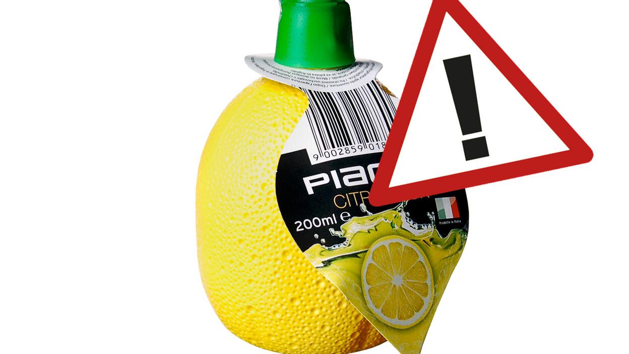 Rückruf von Zitronensaft-Konzentrat wegen möglicher Gesundheitsgefahr