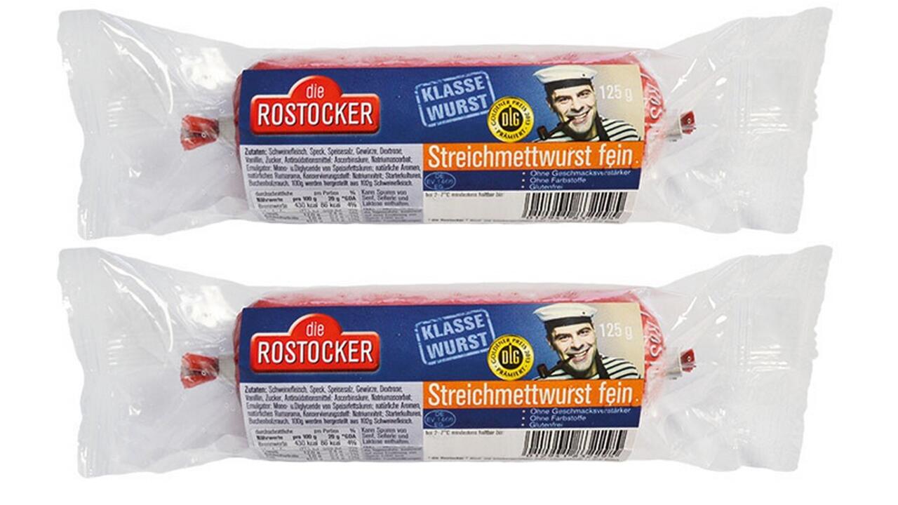 Salmonellen-Gefahr: Streichmettwurst und Teewurst in zahlreichen Supermärkten zurückgerufen