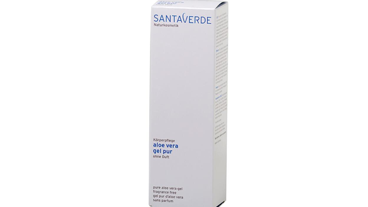 Santaverde Aloe Vera Gel Pur: Verbessert nach Test - jetzt ohne Silbersulfat Santaverde Aloe Vera Gel Pur: Verbessert nach Test - jetzt ohne Silbersulfat