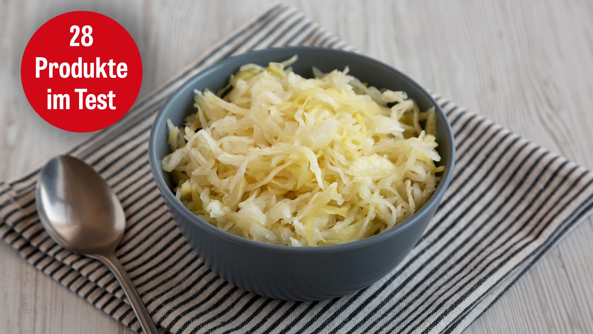 Sauerkraut im Test: Wir haben 28 Konserven im Labor überprüfen lassen.