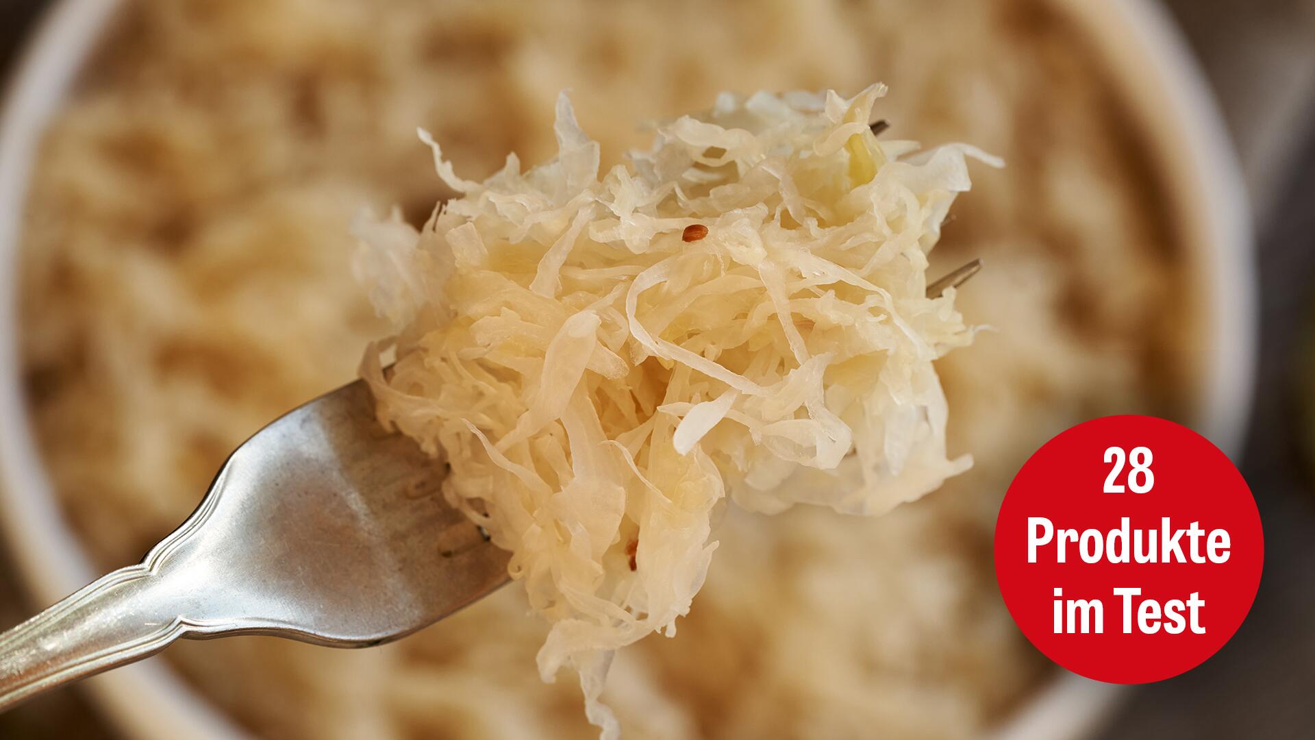 Sauerkraut im Test: Wir haben 28 Konserven im Labor untersuchen lassen.