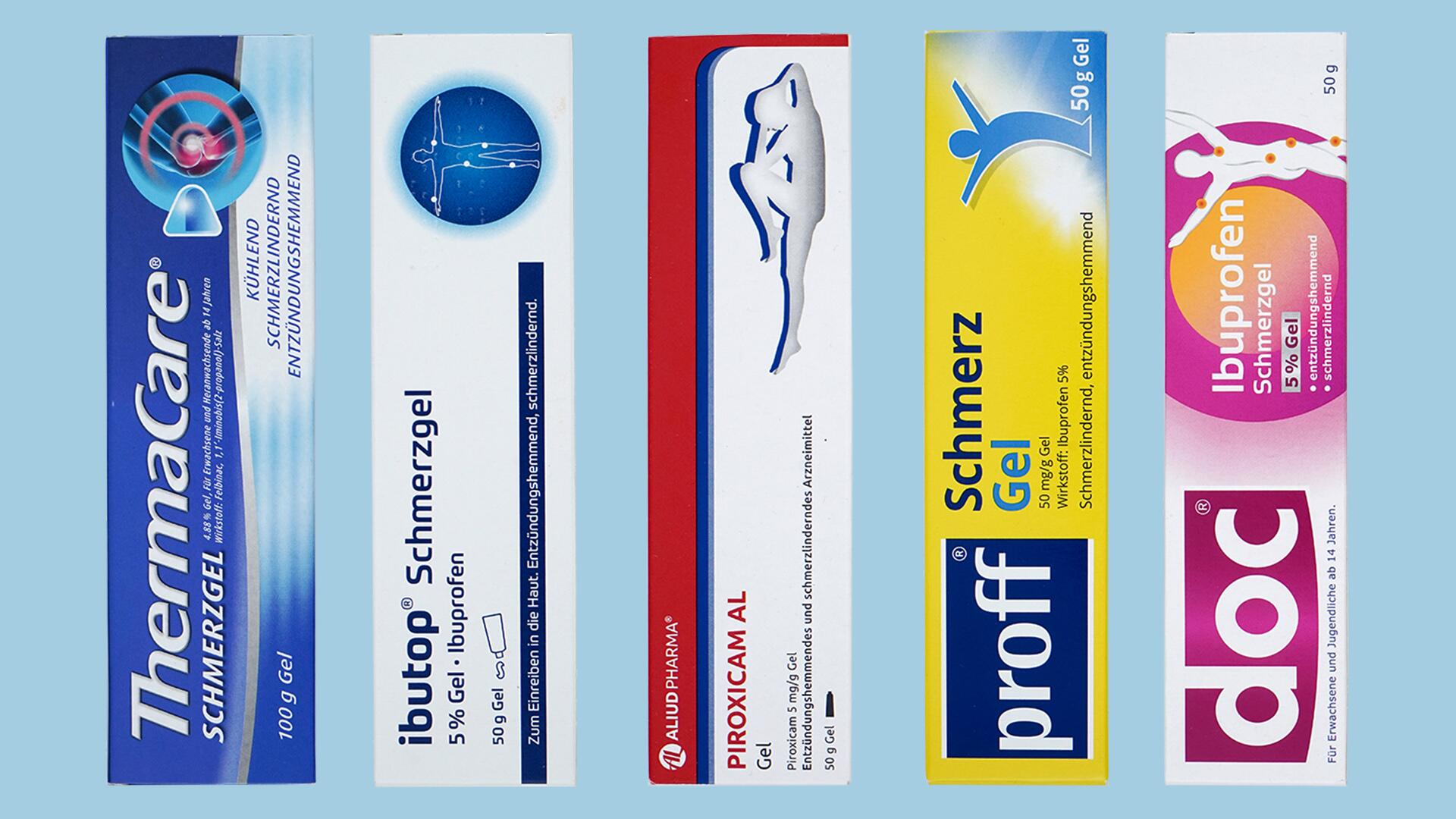 Welche Schmerzsalbe ist die beste? 20 Cremes, Gele & Co. im Test
