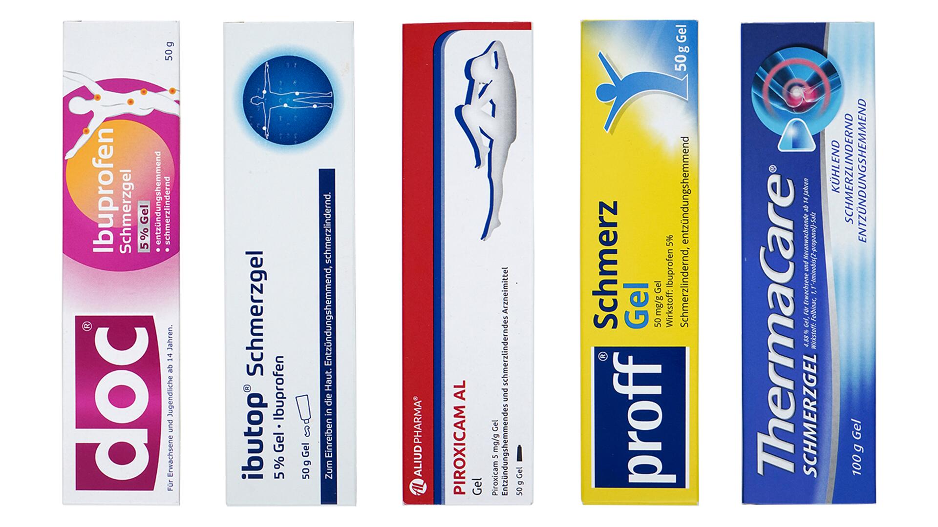 Welche Schmerzsalbe ist die beste? 20 Gele, Cremes & Co. im Test Welche Schmerzsalbe ist die beste? 20 Gele, Cremes & Co. im Test