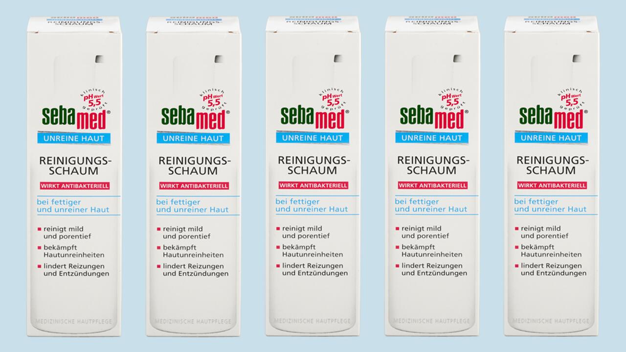 Sebamed-Reinigungsschaum im Test schneidet nur "ungenügend" ab.