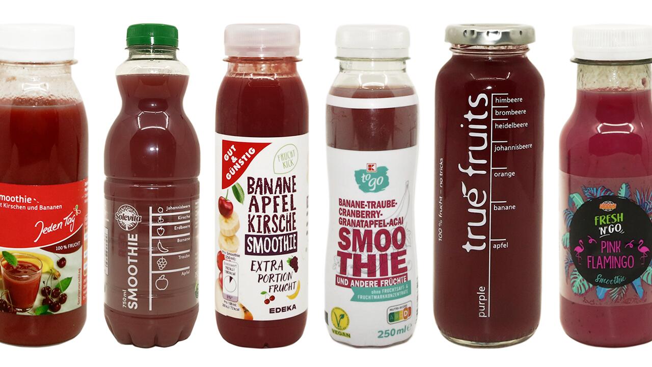 Smoothies im Test: Überzeugen die roten Smoothies von True Fruits, freppy & Co.?