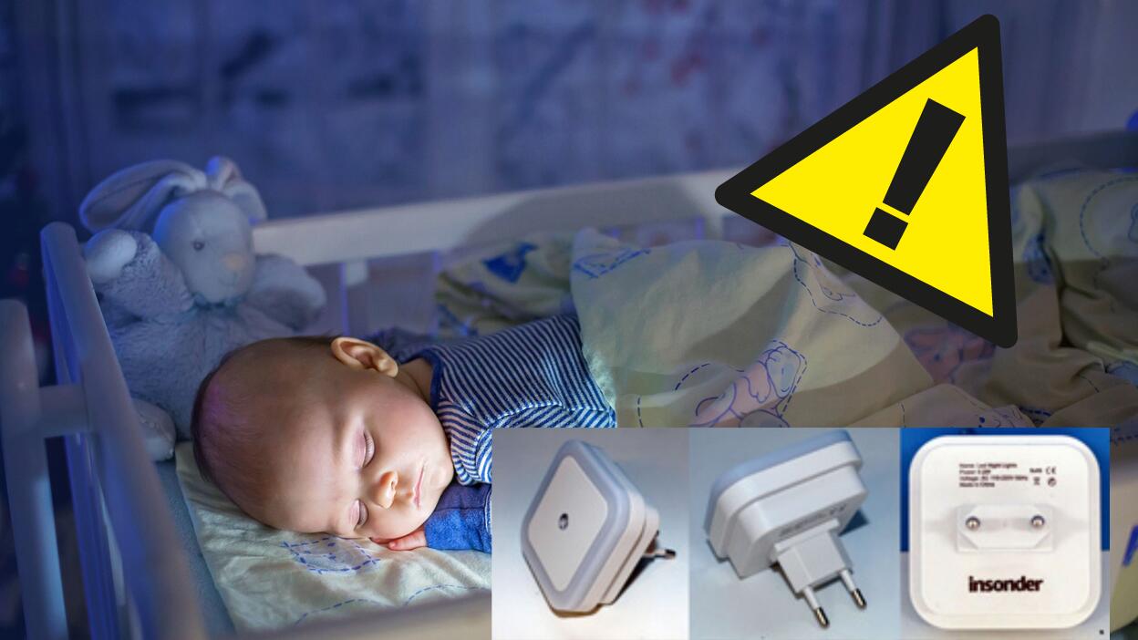 Stromschlaggefahr durch LED Nachtlicht Stromschlaggefahr durch LED Nachtlicht